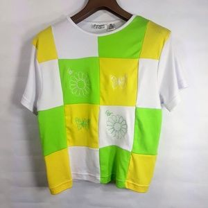 Pathway short sleeve Pullover Butterflies Floral